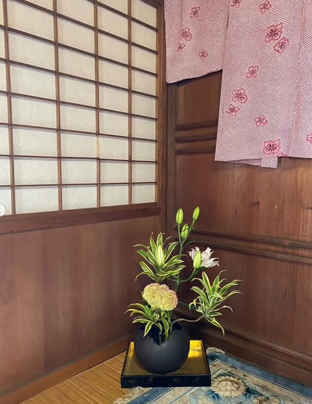 季節の花と着物